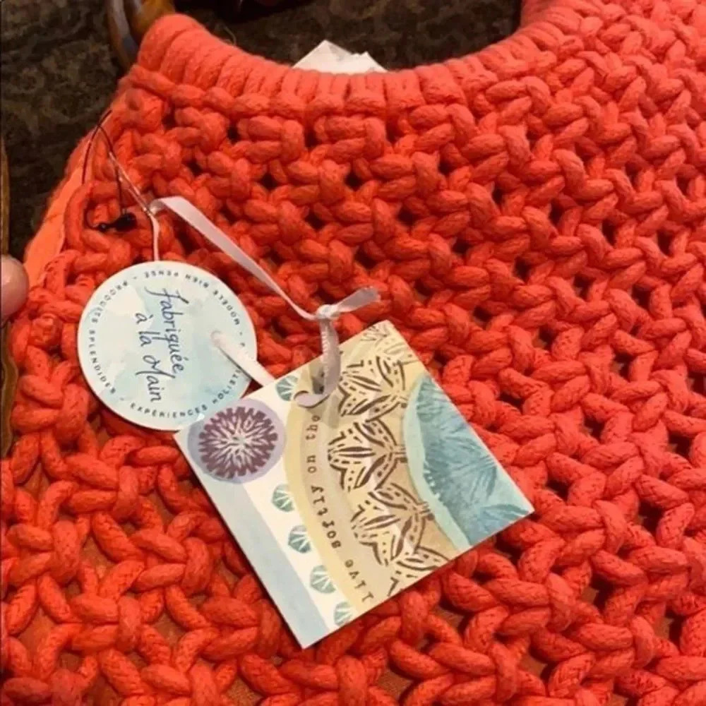 Sigrid Olsen Macrame bag - Picture 7 of 13